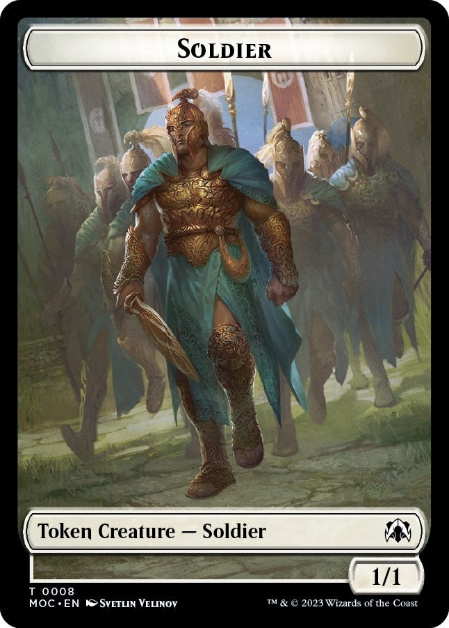 Soldier // Insect Double-Sided Token (8 // 31) (MOC)