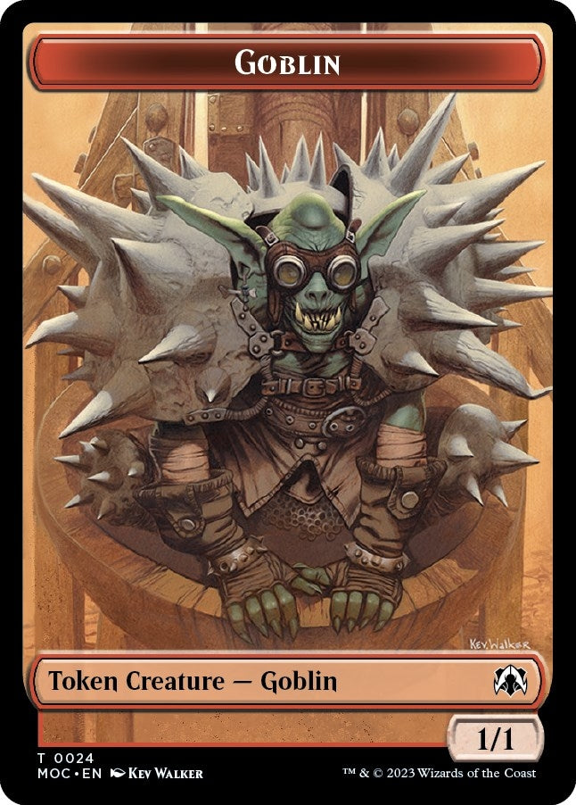 Goblin // Eldrazi Double-Sided Token (24 // 1) (MOC)