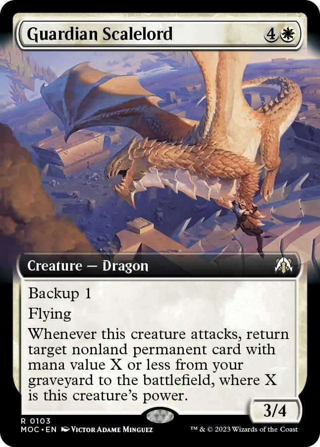 Guardian Scalelord (Extended Art) (103) (MOC)