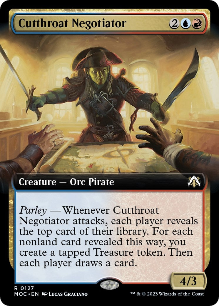 Cutthroat Negotiator (Extended Art) (127) (MOC)