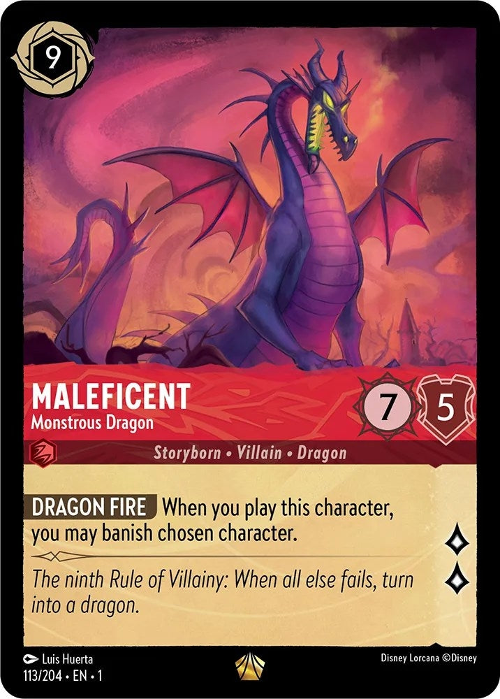 Maleficent - Monstrous Dragon (113/204) (1)