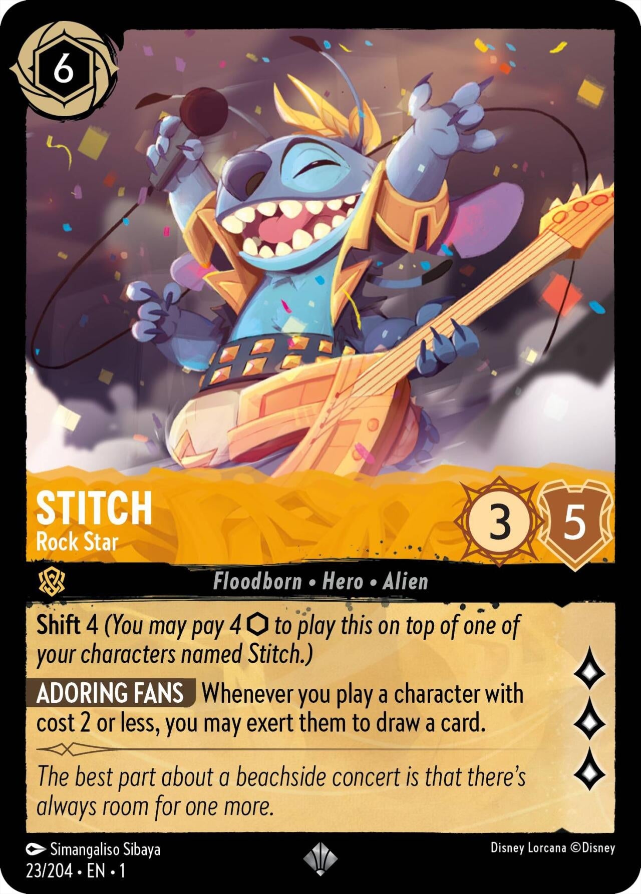 Stitch - Rock Star (23/204) (1)