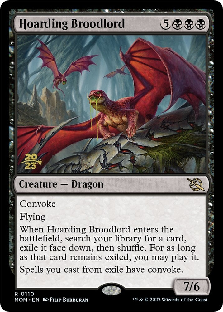 Sp Magic: The Gathering - Hoarding Broodlord (110) (PRE)