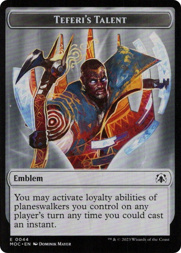 Emblem - Teferi's Talent (44) (MOC)