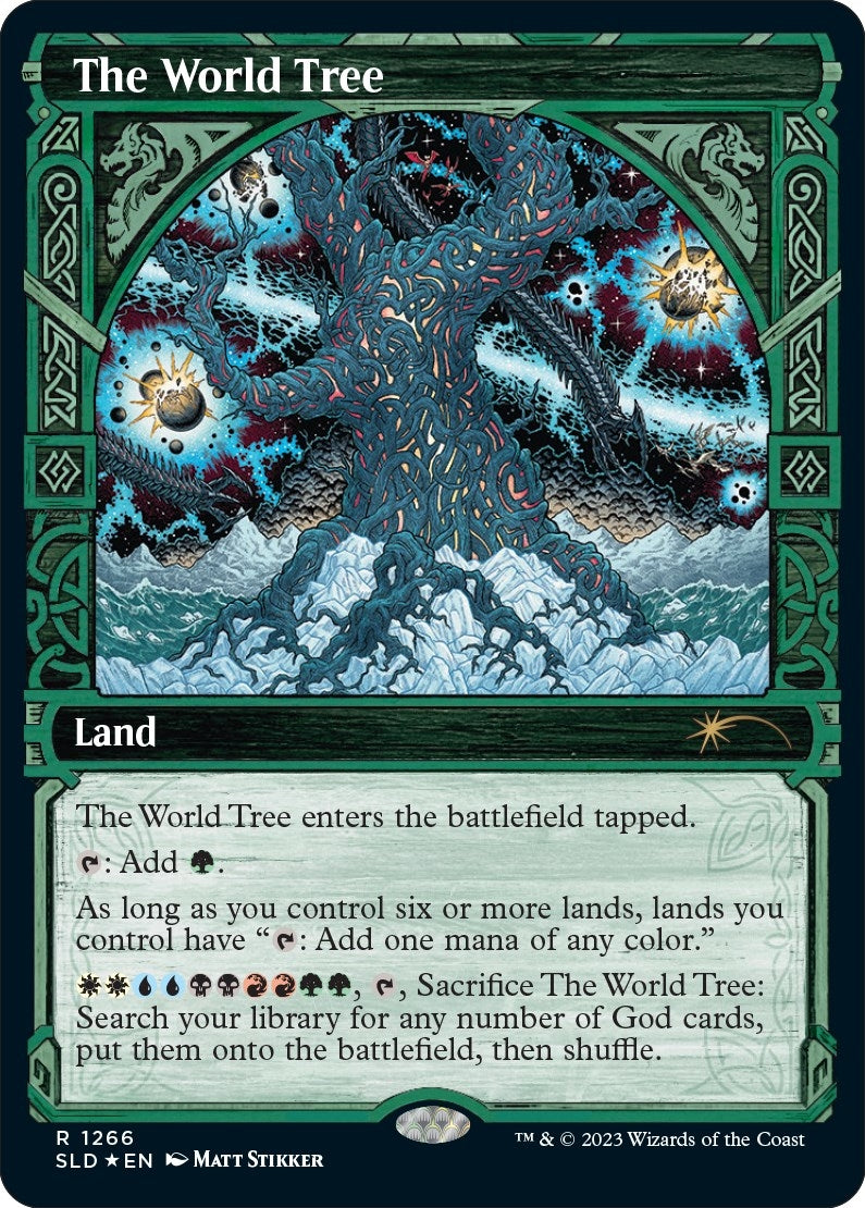 The World Tree (Halo Foil) (1266) (SLD)
