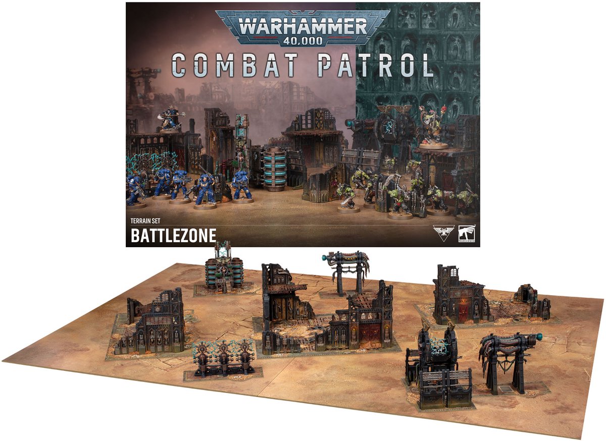 Games Workshop Warhammer 40k: Combat Patrol - Battlezone Terrain Set