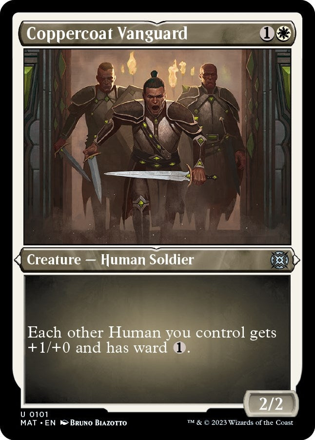 Coppercoat Vanguard (Foil Etched) (101) (MAT)