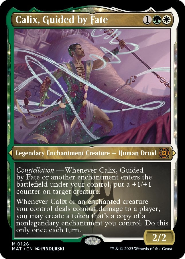 Calix, Guided by Fate (Foil Etched) (126) (MAT)