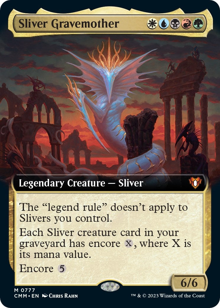 Sliver Gravemother (Extended Art) (777) (CMM)