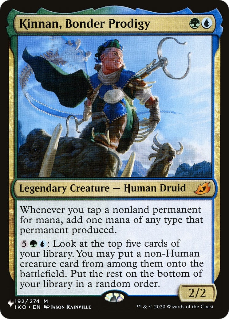Kinnan, Bonder Prodigy (192) (LIST)
