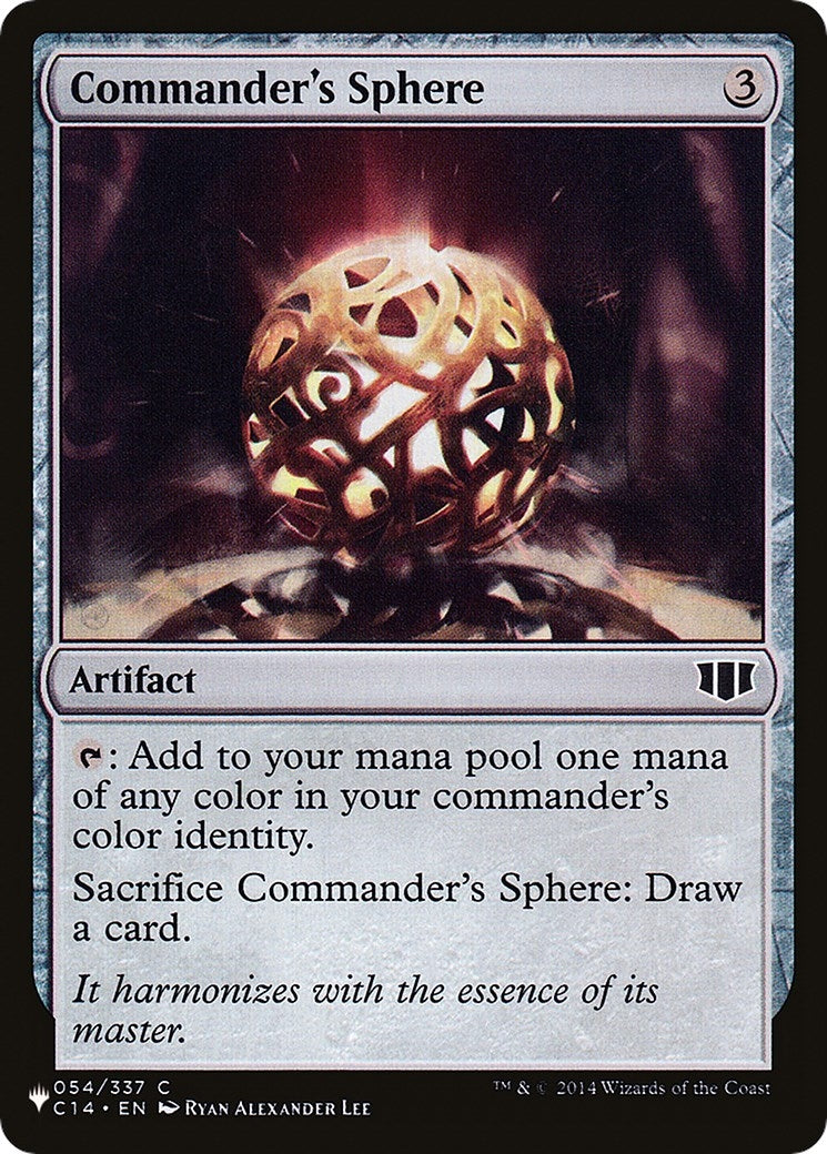 Commander's Sphere (C14) (54) (LIST)