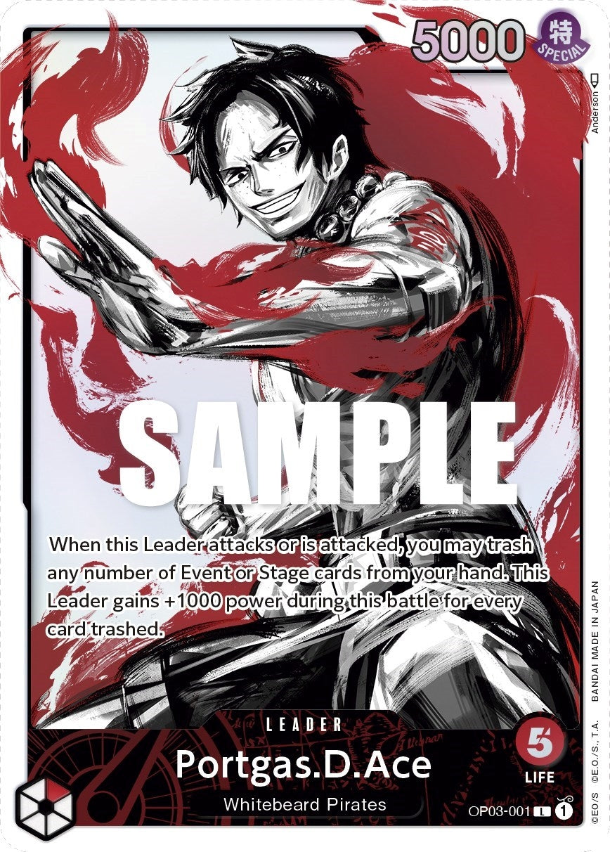 Portgas.D.Ace (Alternate Art) (OP03-001) (OP03)