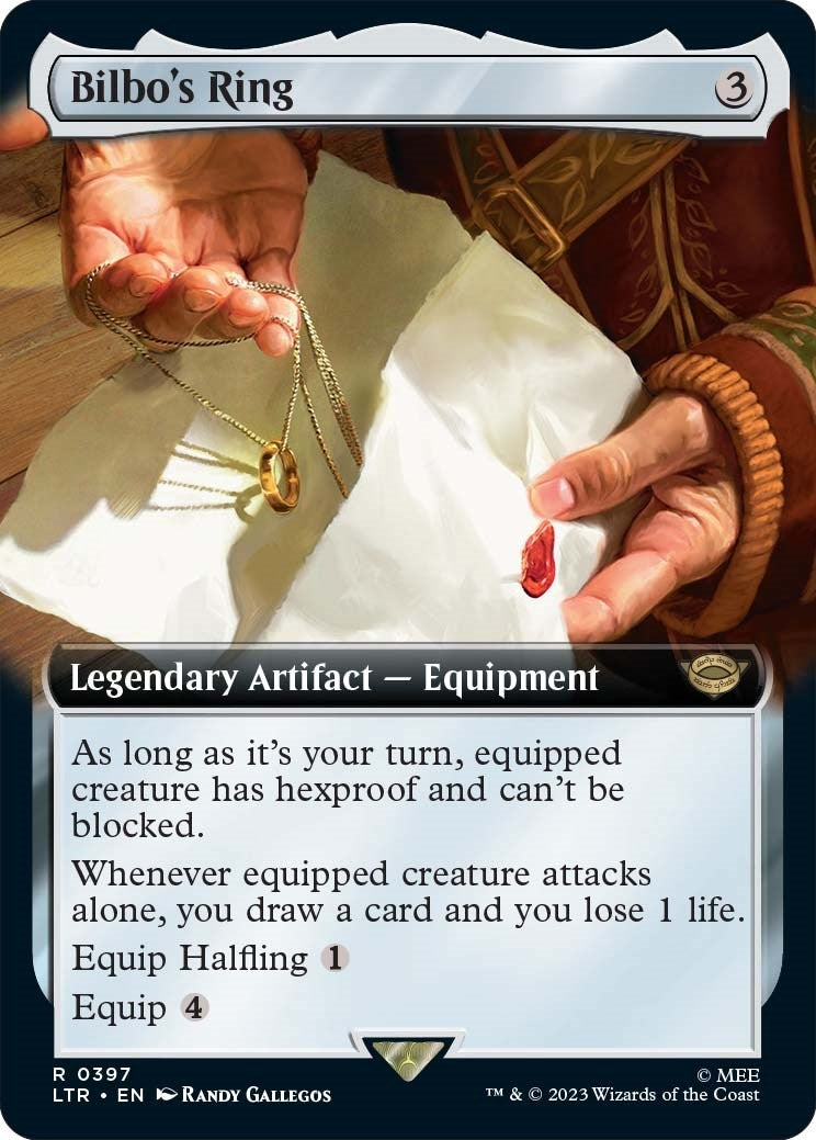 Bilbo's Ring (Extended Art) (397) (LTR)