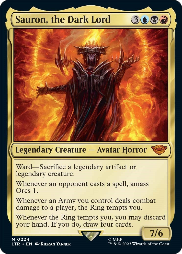 Sauron, the Dark Lord (224) (LTR)