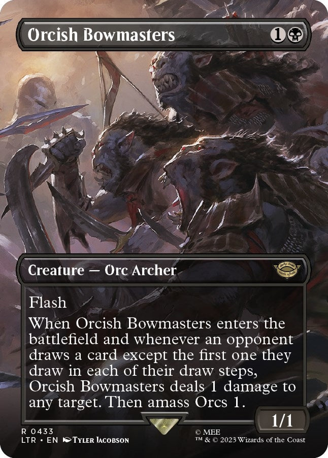 Sp Magic: The Gathering - Orcish Bowmasters (Borderless) (433) (LTR)