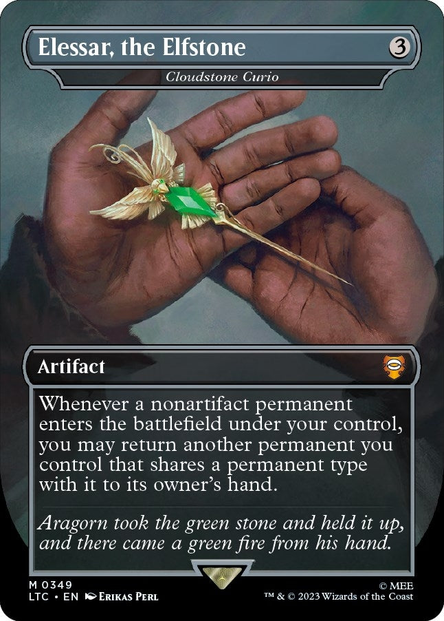 Elessar, the Elfstone - Cloudstone Curio (349) (LTC)