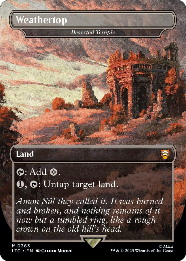 Weathertop - Deserted Temple (363) (LTC)