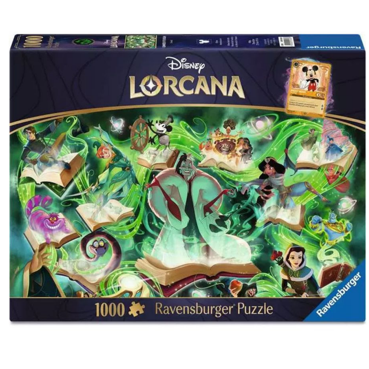 Ravensburger Glimmers Of The Realm: Emerald - 1000pc Jigsaw Puzzle