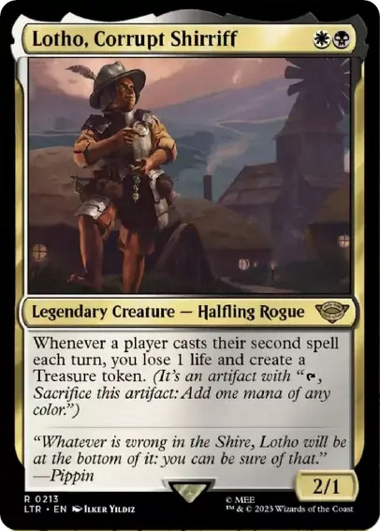 Lotho, Corrupt Shirriff (213) (LTR)