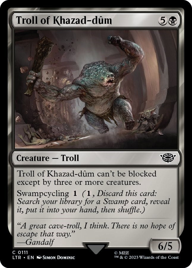 Troll of Khazad-dum (111) (LTR)