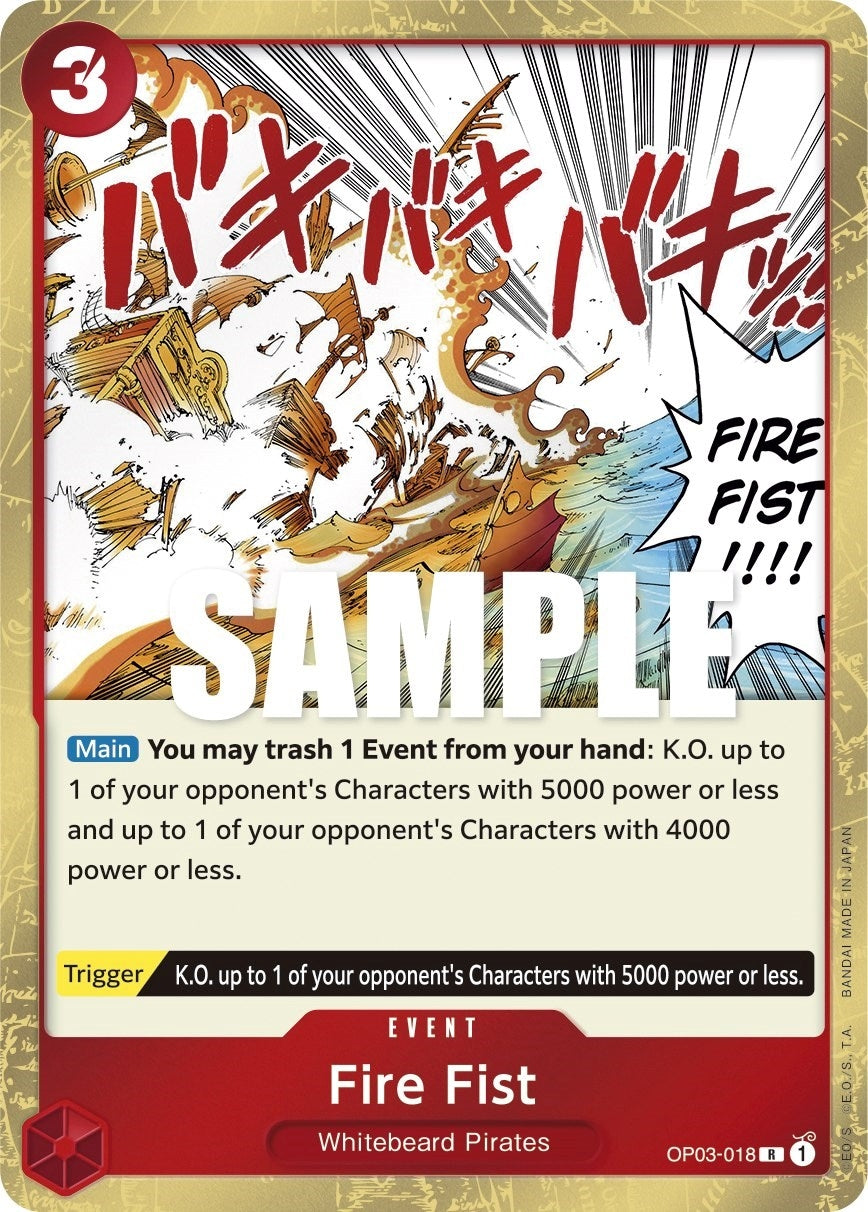 Fire Fist (OP03-018) (OP03)