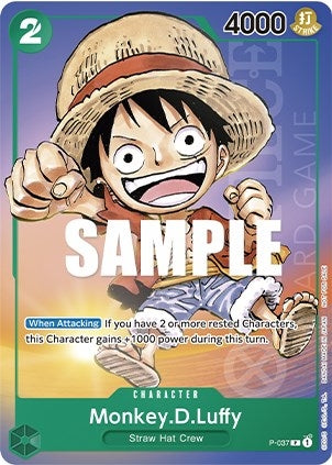 Monkey.D.Luffy (Anime Expo 2023) (P-037) (OP-PR)