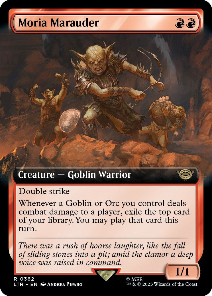 Moria Marauder (Extended Art) (362) (LTR)