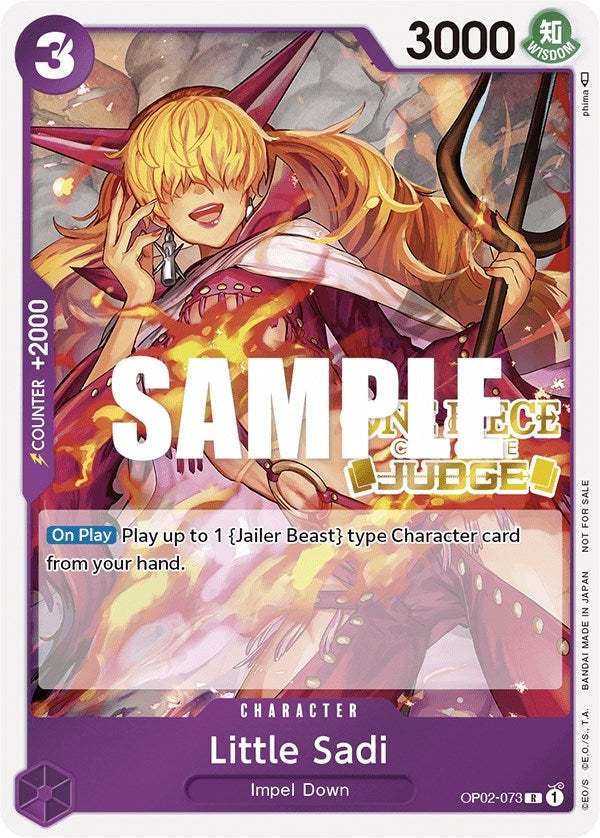 Little Sadi (Judge) (OP02-073) (OP-PR)