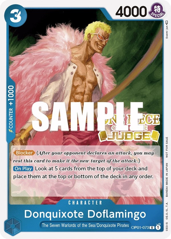 Donquixote Doflamingo (Judge) (OP01-073) (OP-PR)