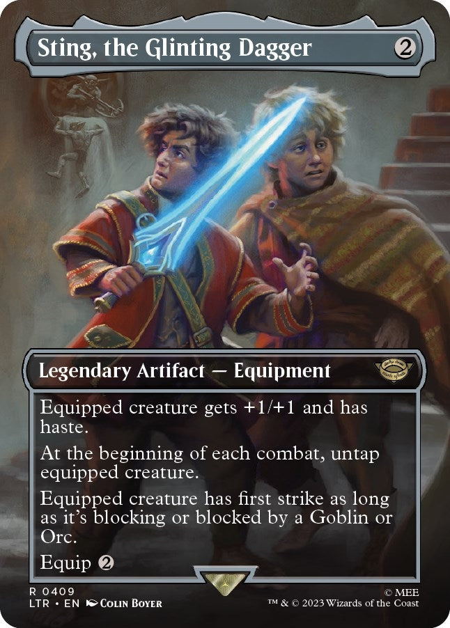 Sting, the Glinting Dagger (Borderless) (409) (LTR)