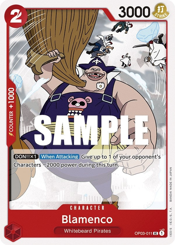 Image for Blamenco (OP03-011) (OP03) - One Piece Card Game