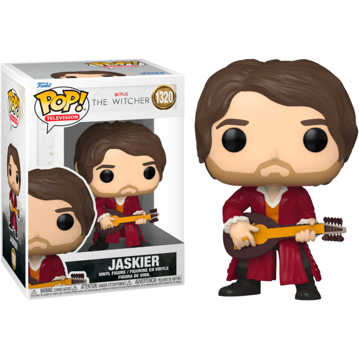 2023 Funko Pop! Television The Witcher Netflix #1320 Jaskier CHASE W/ Hat RARE