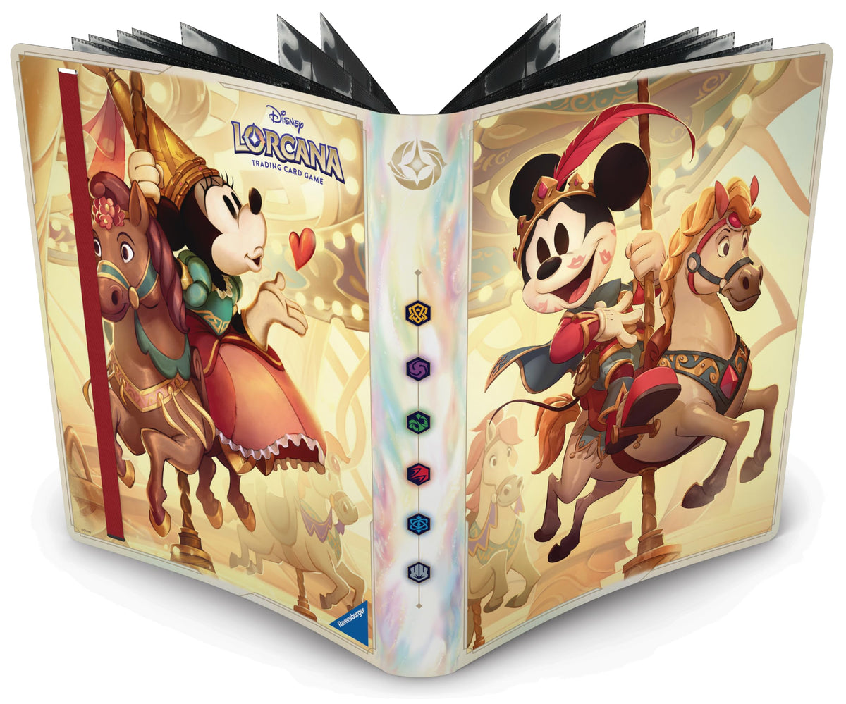 Ravensburger Disney Lorcana TCG Card Portfolio Mickey & Minnie