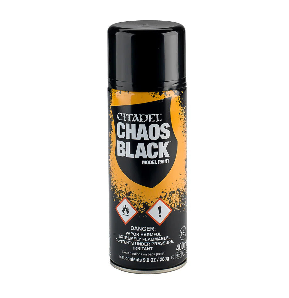 Citadel: Chaos Black Spray Paint (10 oz)