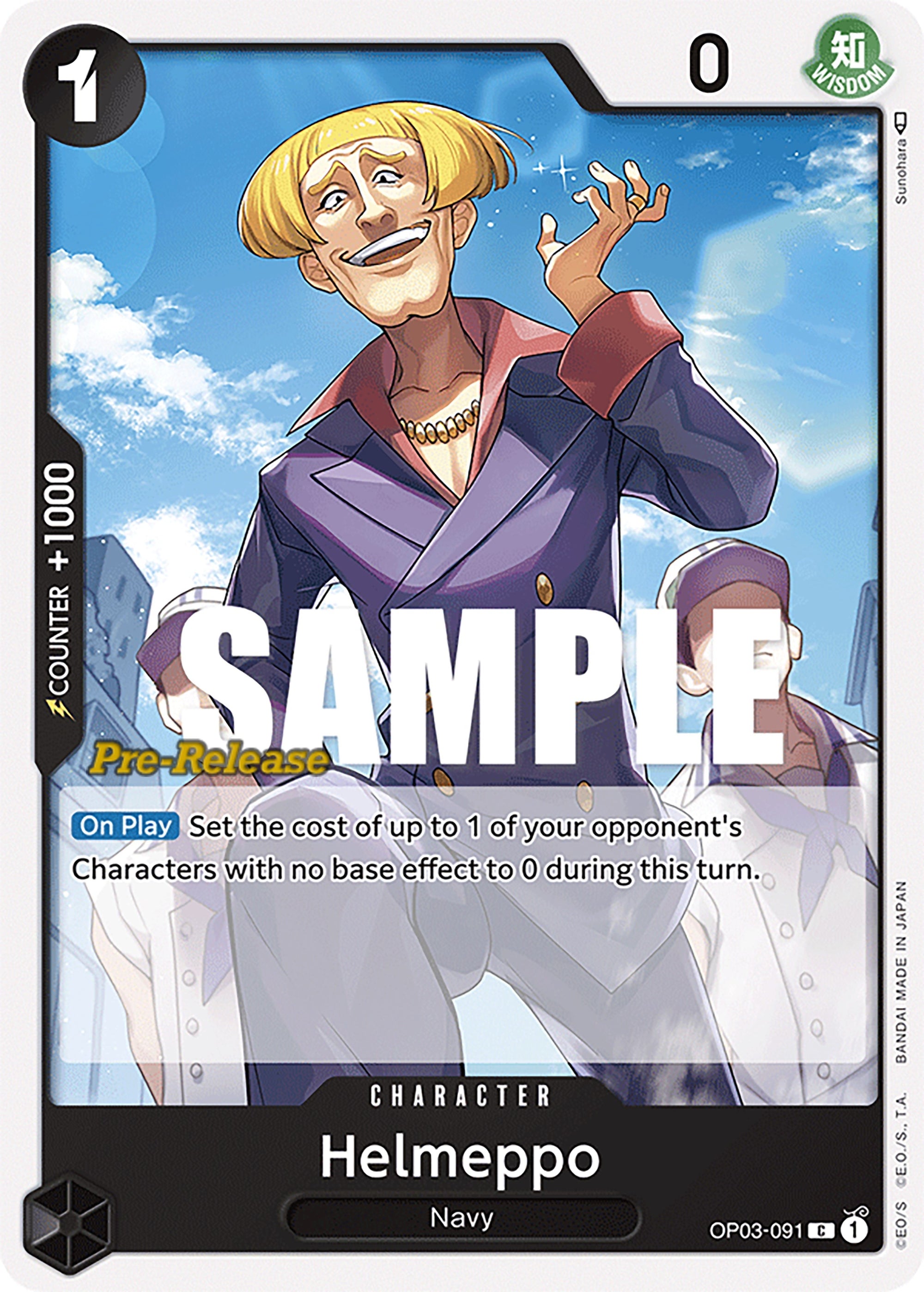 Helmeppo (OP03-091) (OP03 PRE)