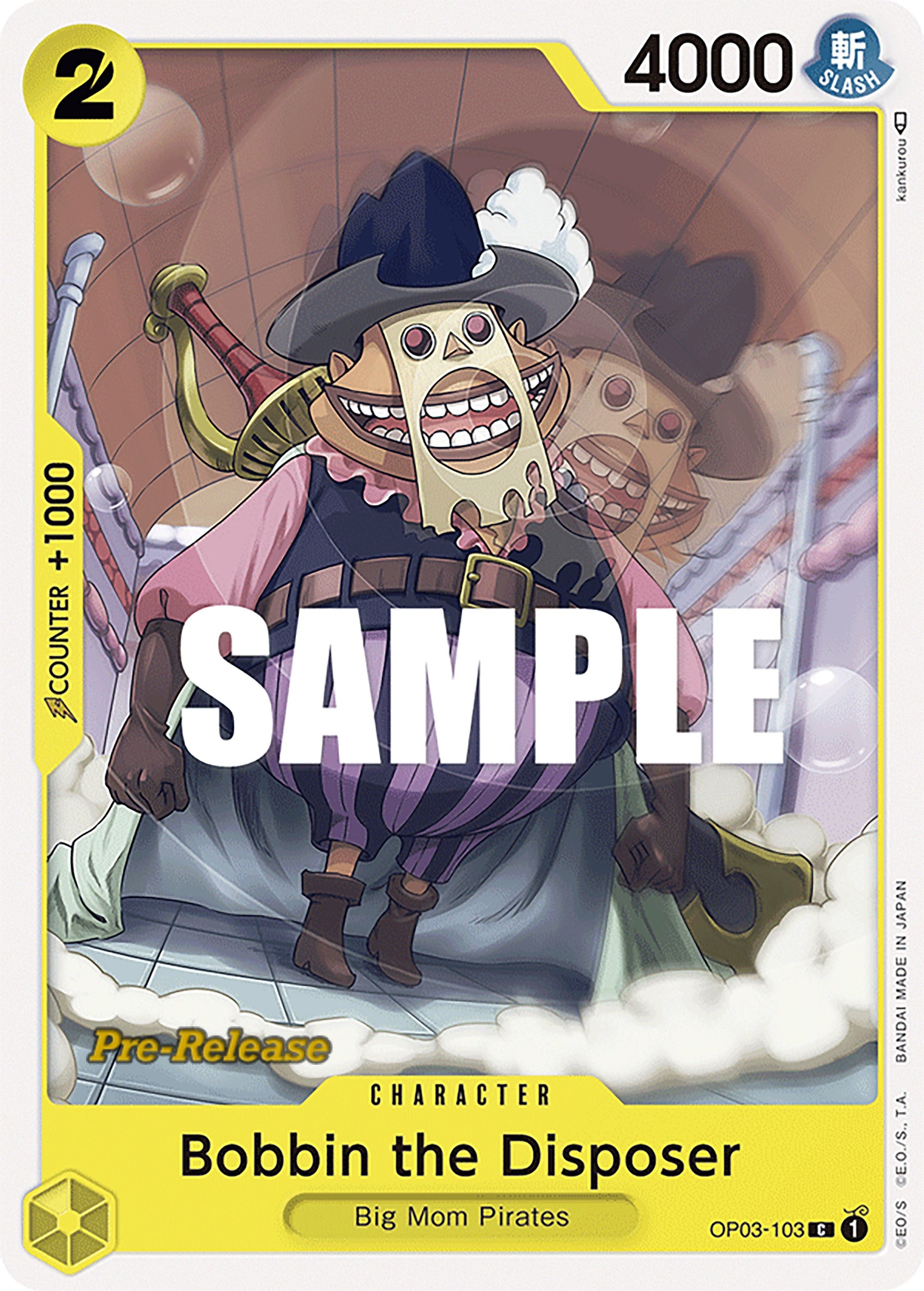 Bobbin the Disposer (OP03-103) (OP03 PRE)