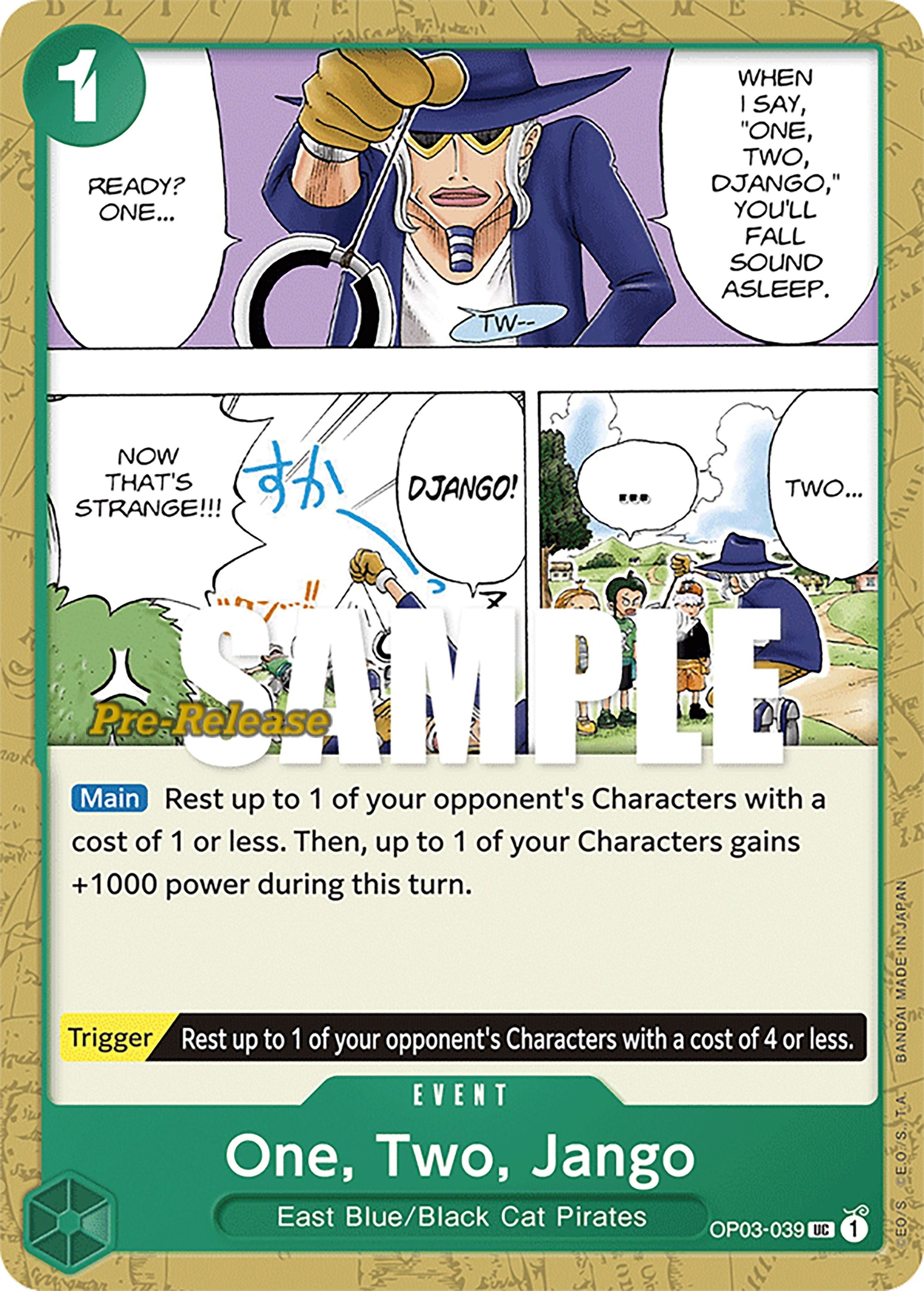 One, Two, Jango (OP03-039) (OP03 PRE)