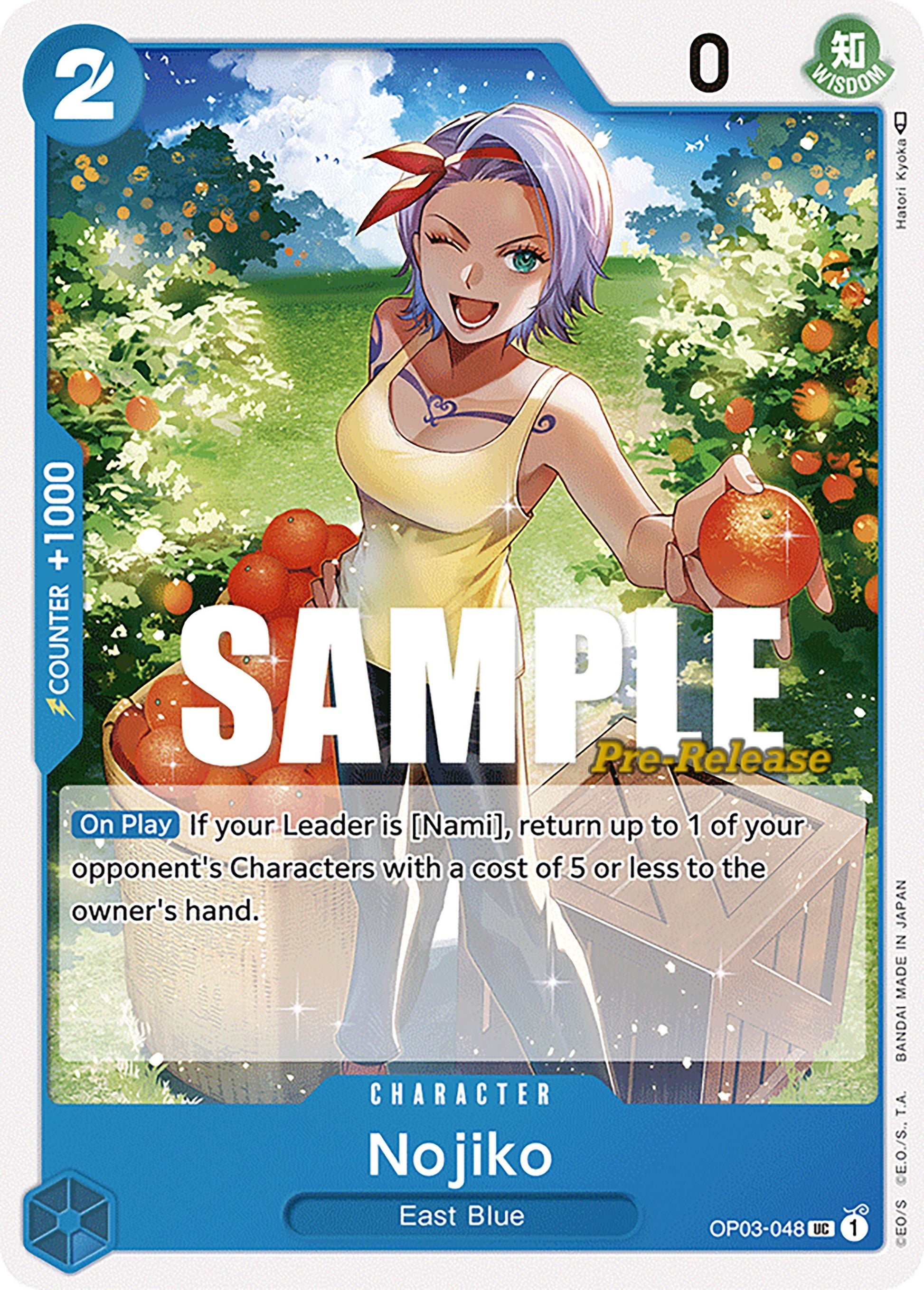 Image for Nojiko (OP03-048) (OP03 PRE) - One Piece Card Game