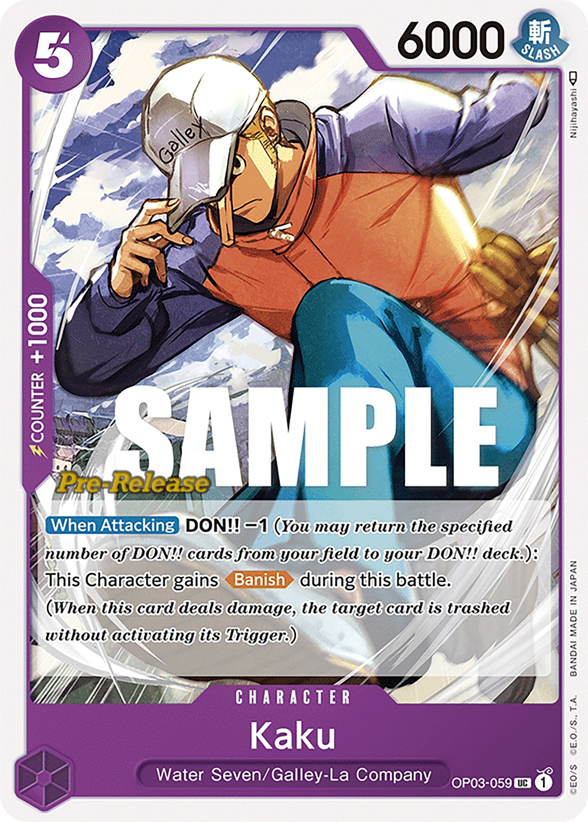 Kaku (OP03-059) (OP03 PRE)