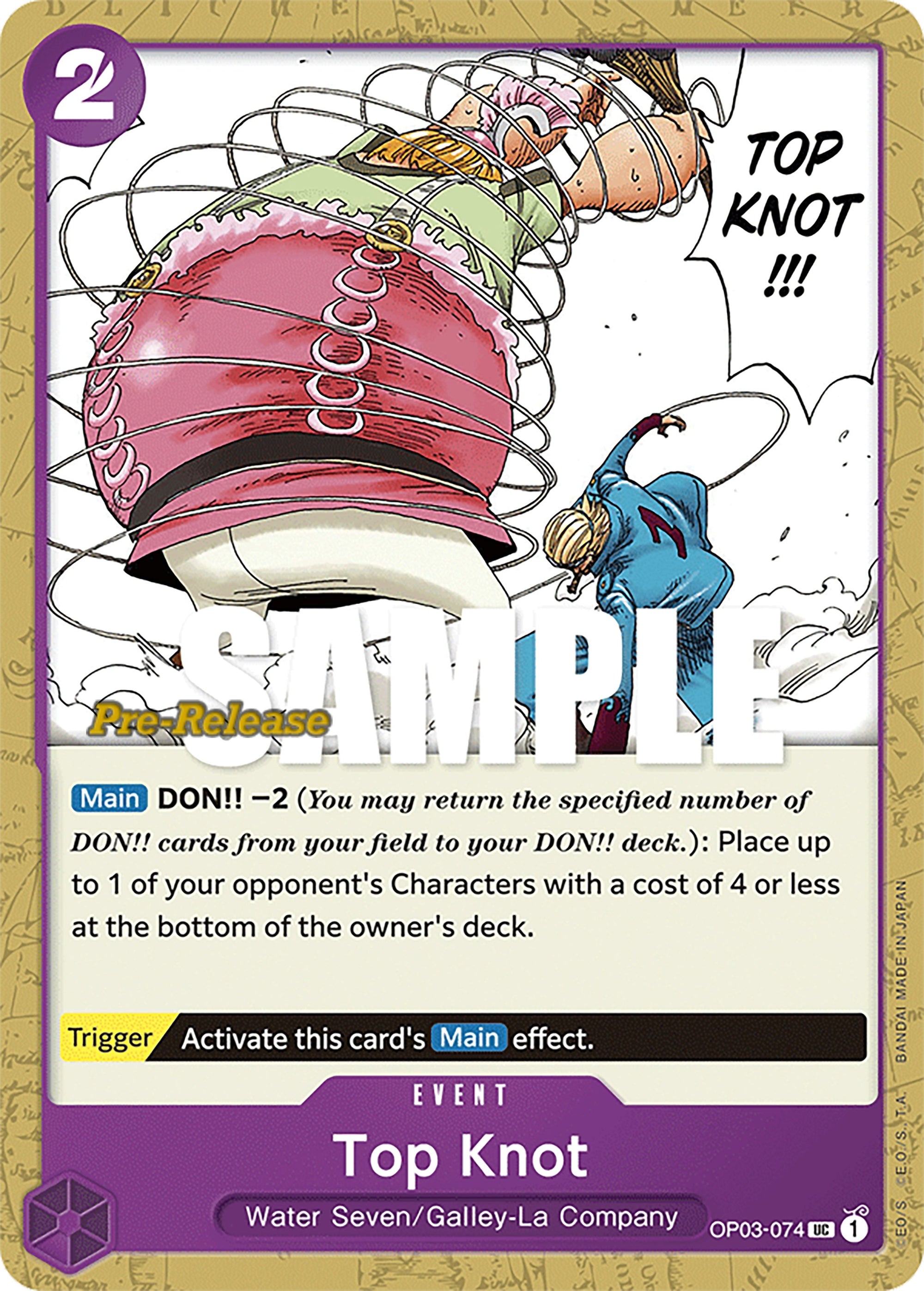 Top Knot (OP03-074) (OP03 PRE)