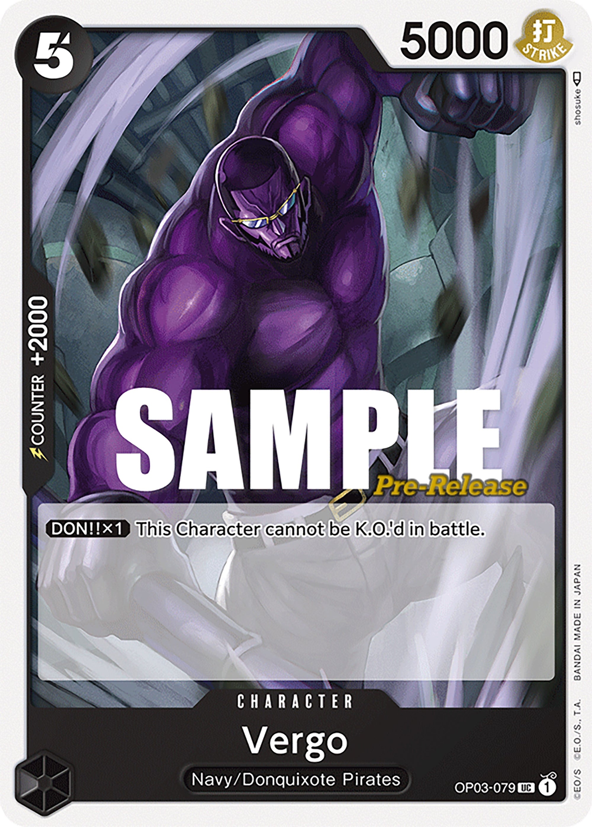 Vergo (OP03-079) (OP03 PRE)