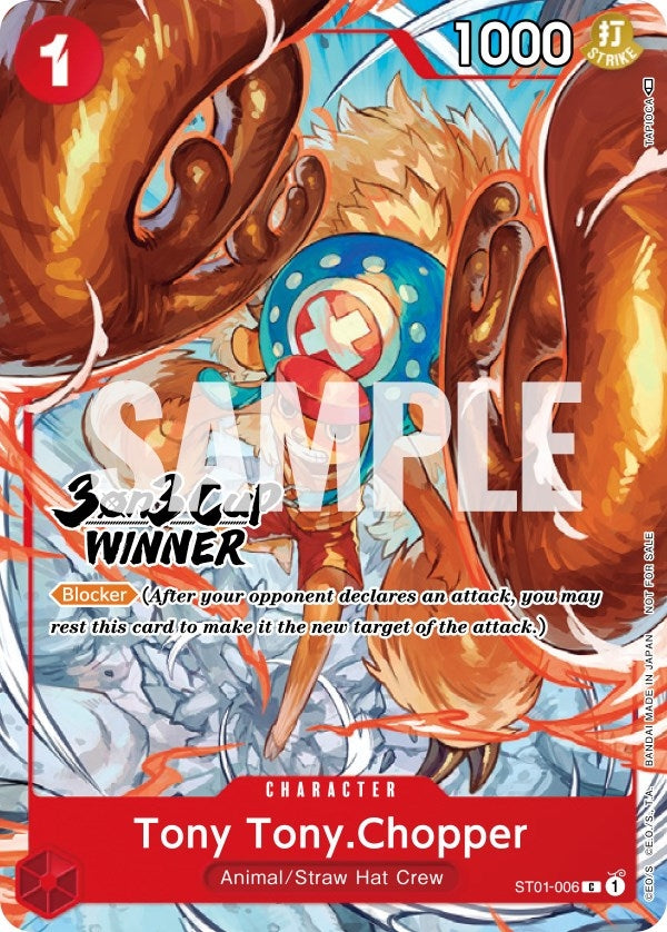 Tony Tony.Chopper (3-on-3 Cup) [Winner] (ST01-006) (OP-PR)