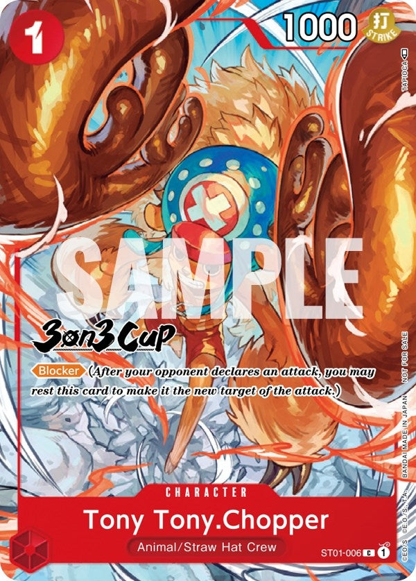 Tony Tony.Chopper (3-on-3 Cup) [Participant] (ST01-006) (OP-PR)