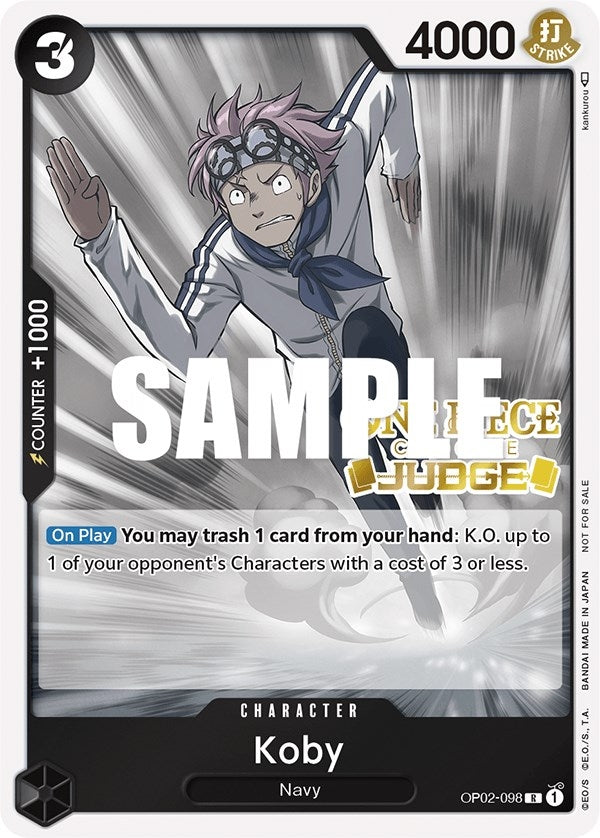 Koby (Judge) (OP02-098) (OP-PR)