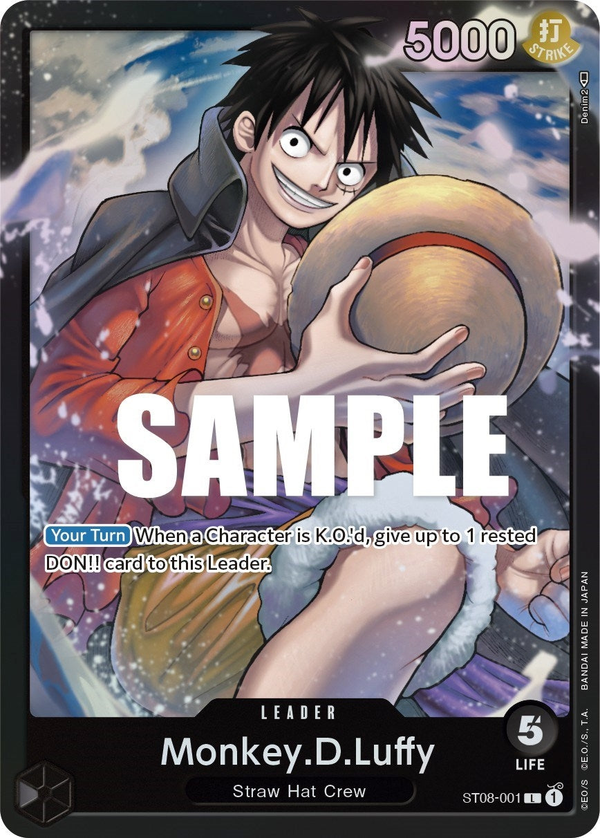 Monkey.D.Luffy (001) (ST08-001) (ST-08)