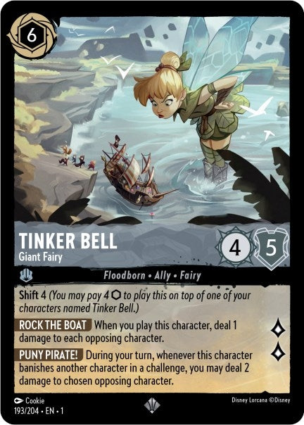 Tinker Bell - Giant Fairy (193/204) (1)
