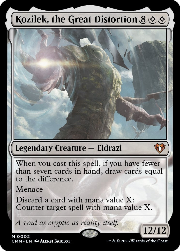Sp Magic: The Gathering - Kozilek, the Great Distortion (2) (CMM)