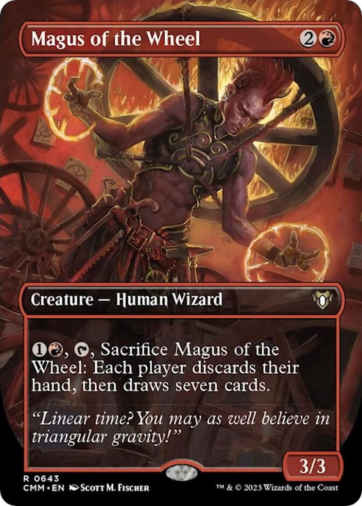 Magus of the Wheel (Borderless) (643) (CMM)