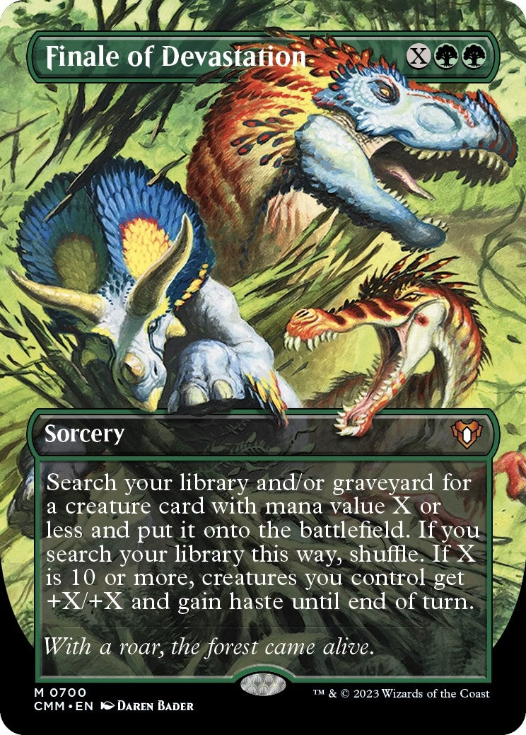 Finale of Devastation (Borderless) (700) (CMM)