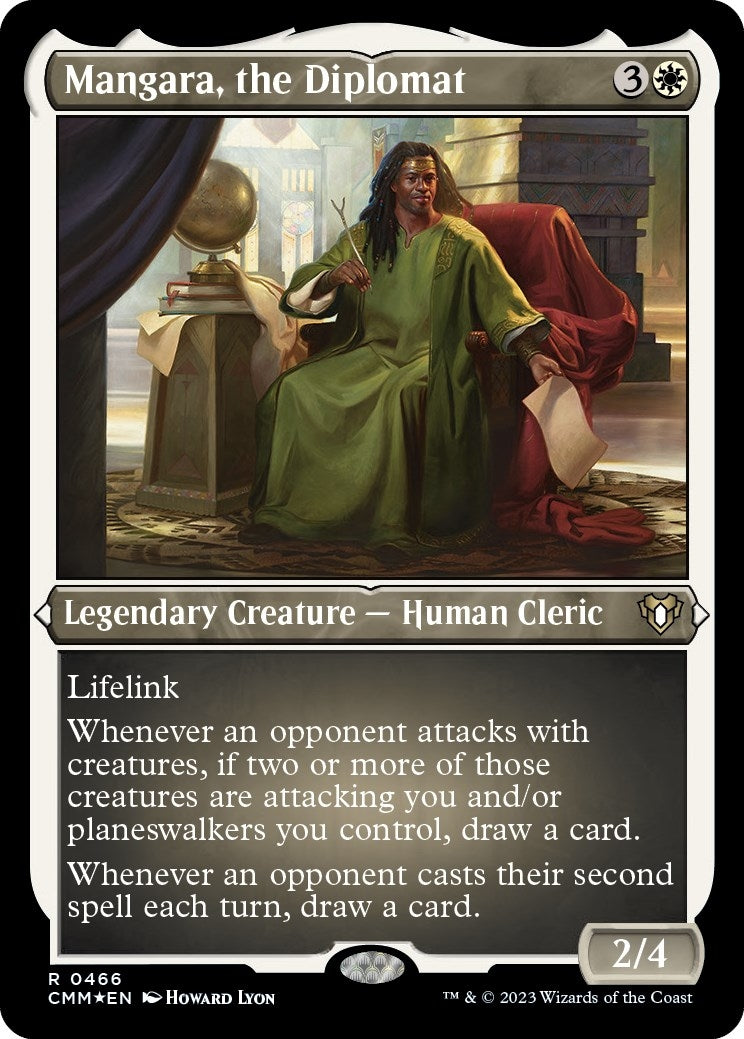 Mangara, the Diplomat (Foil Etched) (466) (CMM)